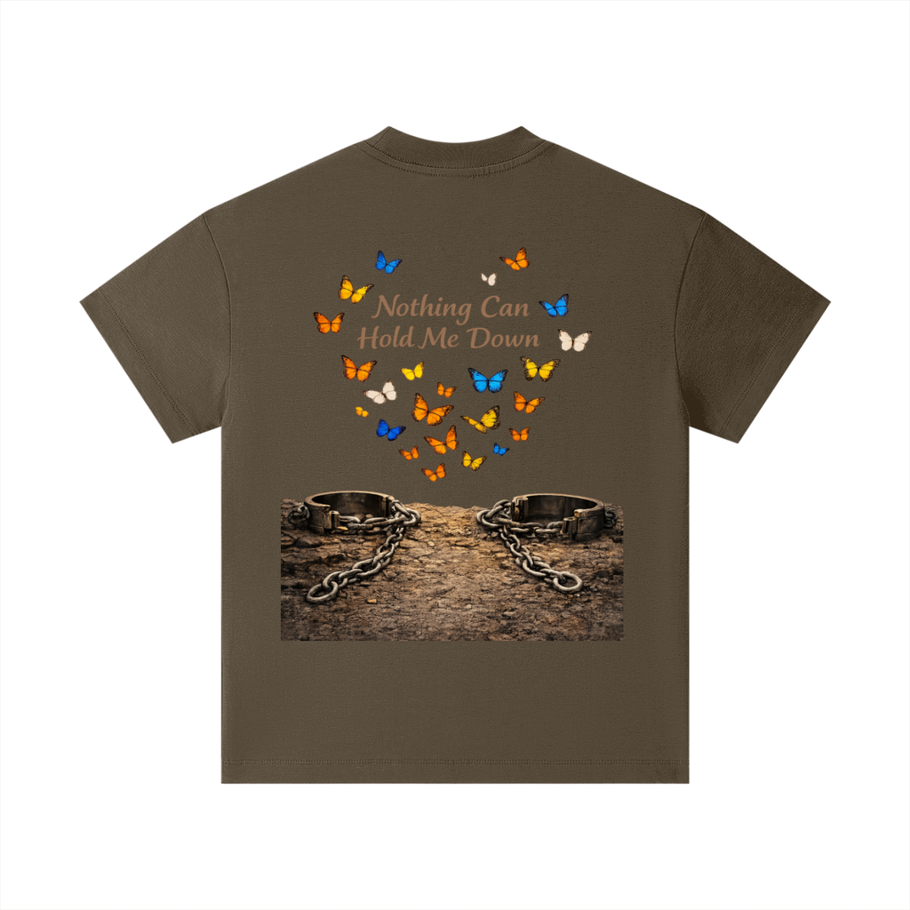 Girl's Princess Power T-Shirt – Cream Silhouette Design