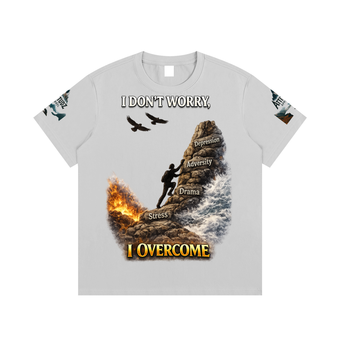 Men's/Women's: I Overcome, Essential Cotton T-Shirt