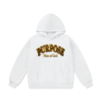 "Purpose" Oversize Heavyweight Fleece Hoodie