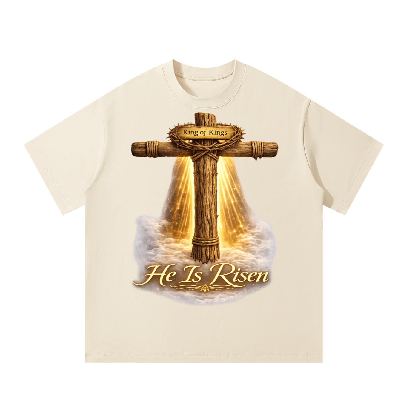 He Is Risen – Unisex Oversized Tee
