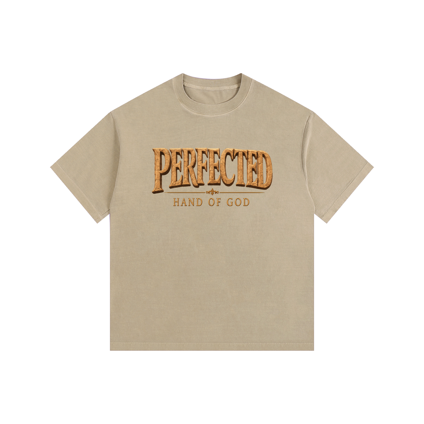"Perfected" Vintage Washed Oversized Cotton T-Shirt
