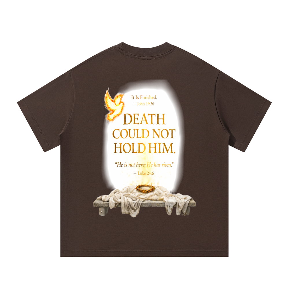 He Is Risen – Unisex Oversized Tee
