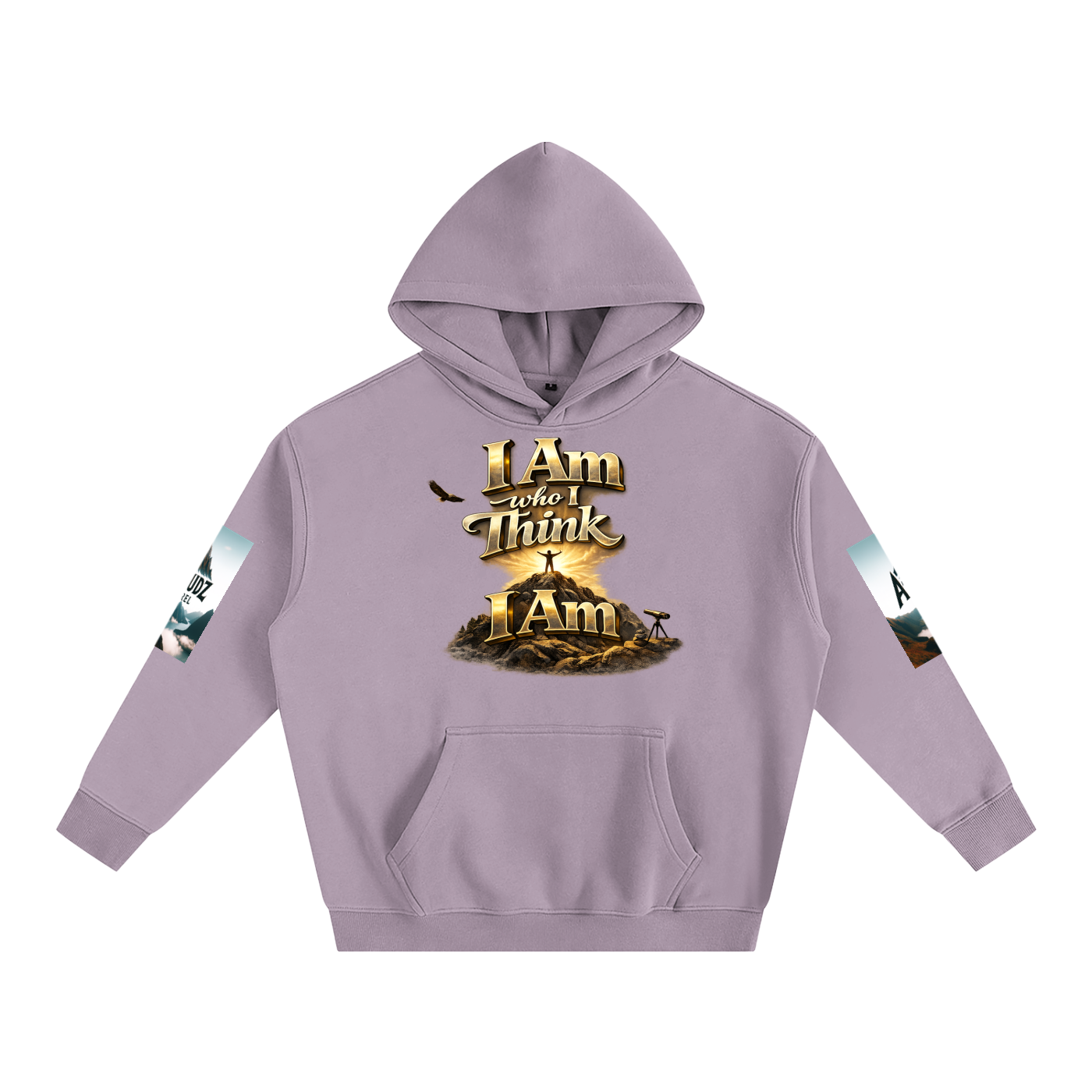 Unisex "I Think I Am" Oversize Fleeced Hoodie