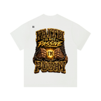 "Push" Unisex Solid Color Regular Fit T-Shirt