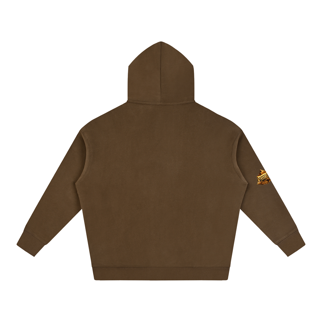 "Built Different" Oversize Fleeced Hoodie