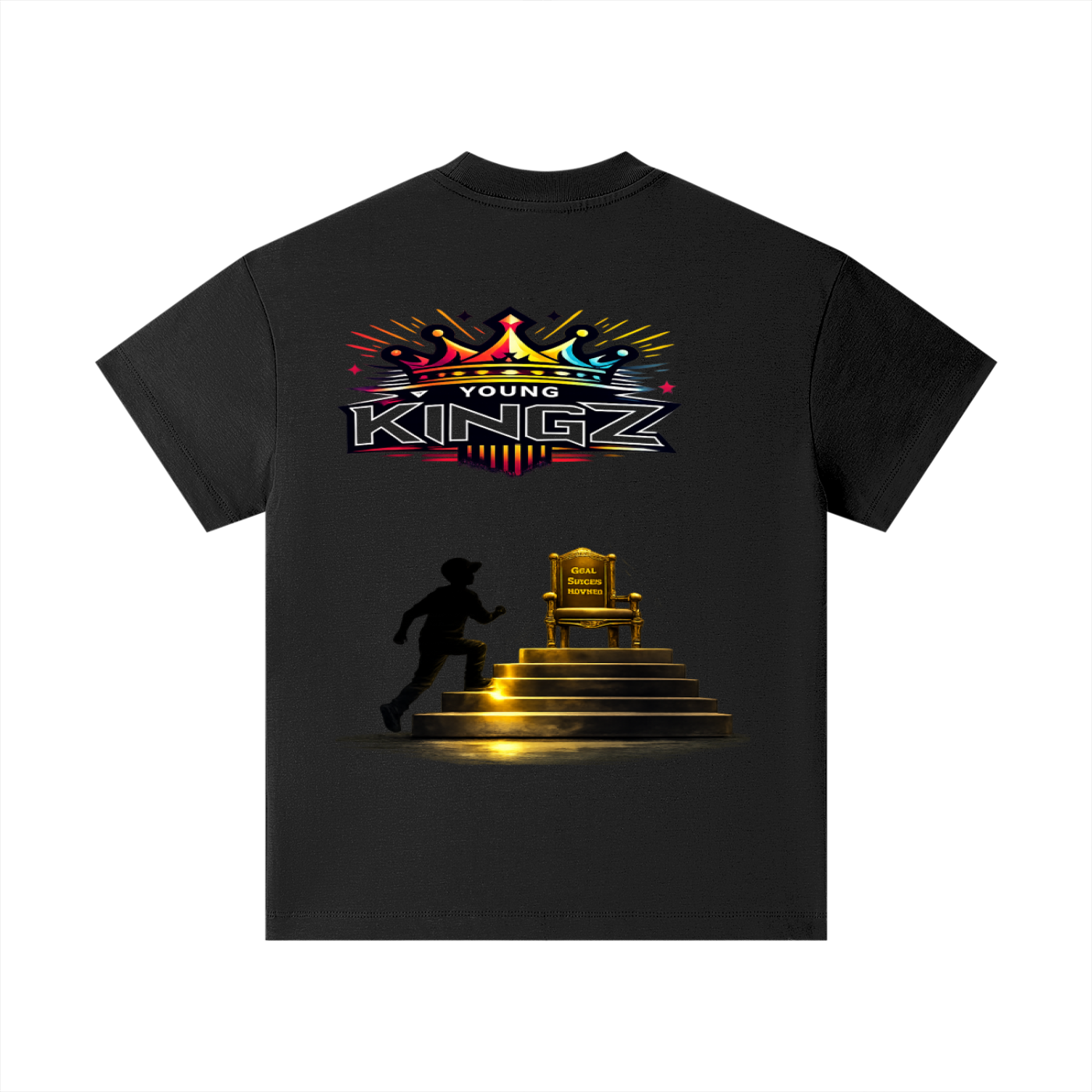 Boy’s “My Crown” Essential Cotton T-Shirt