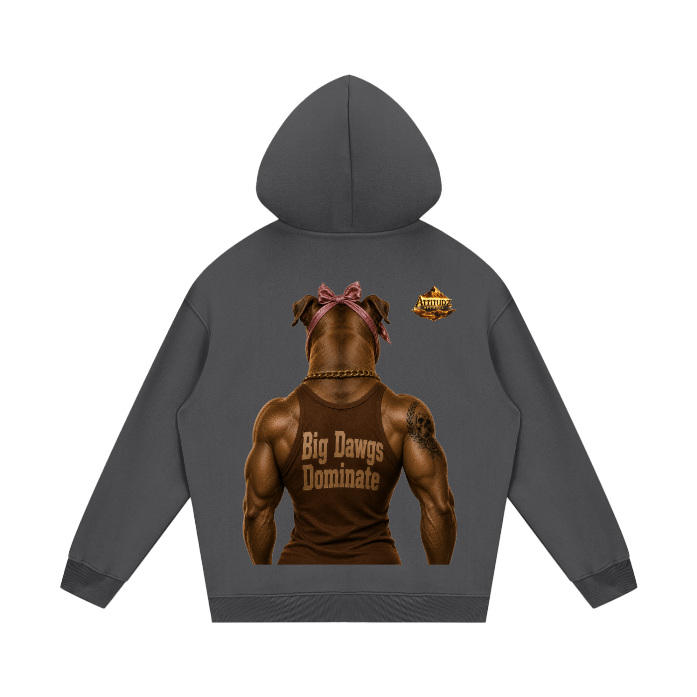 Woman's "Big Dawgs" Fleece Hoodie
