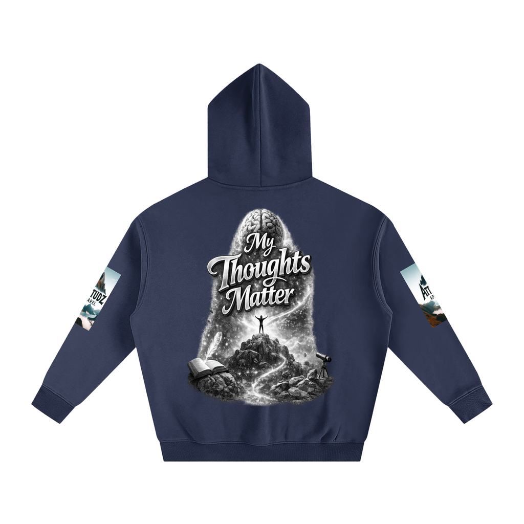 Unisex "I Think I Am" Oversize Fleeced Hoodie