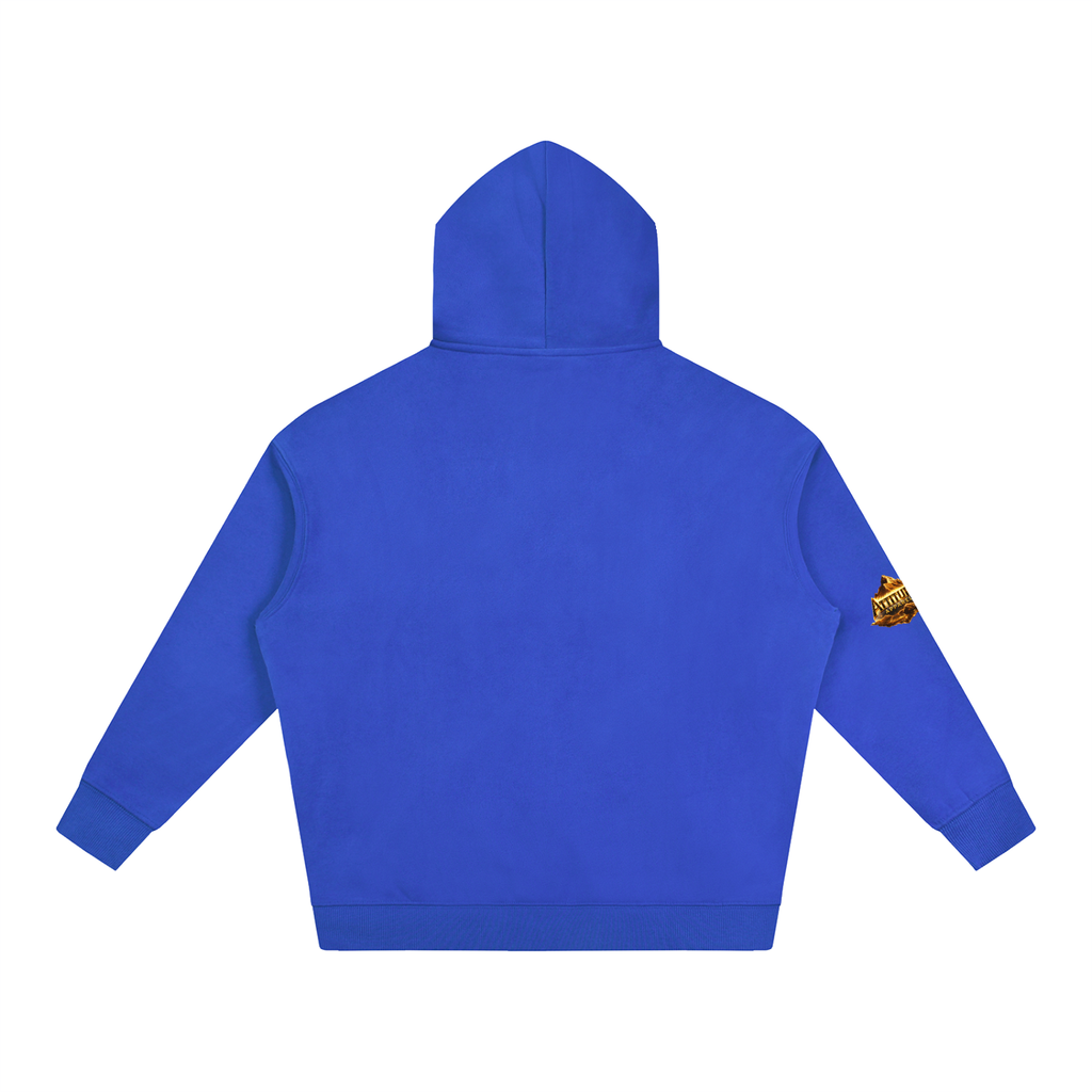 "Built Different" Oversize Fleeced Hoodie