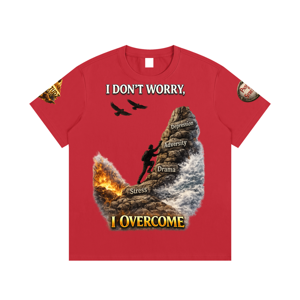 Men's/Women's: I Overcome, Essential Cotton T-Shirt