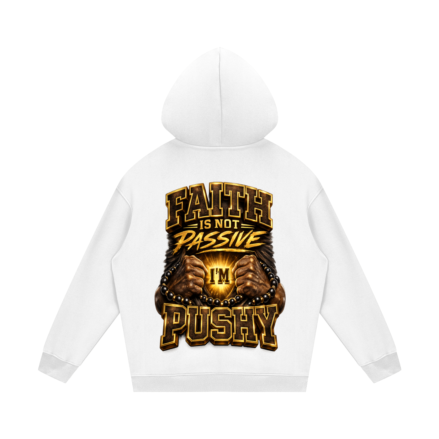 "Push" Unisex Fleece Hoodie