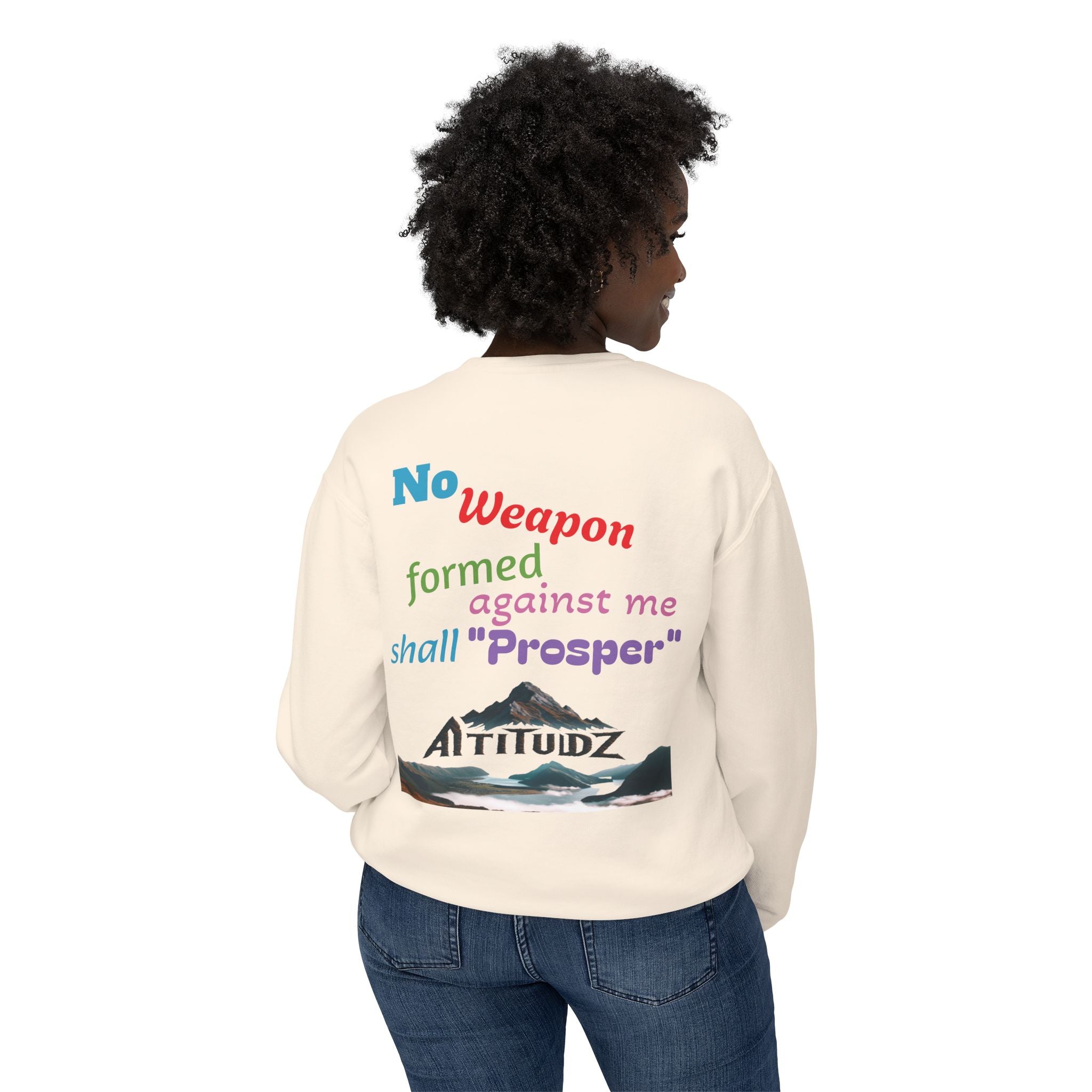 Women’s “No Weapon” Sweatshirt