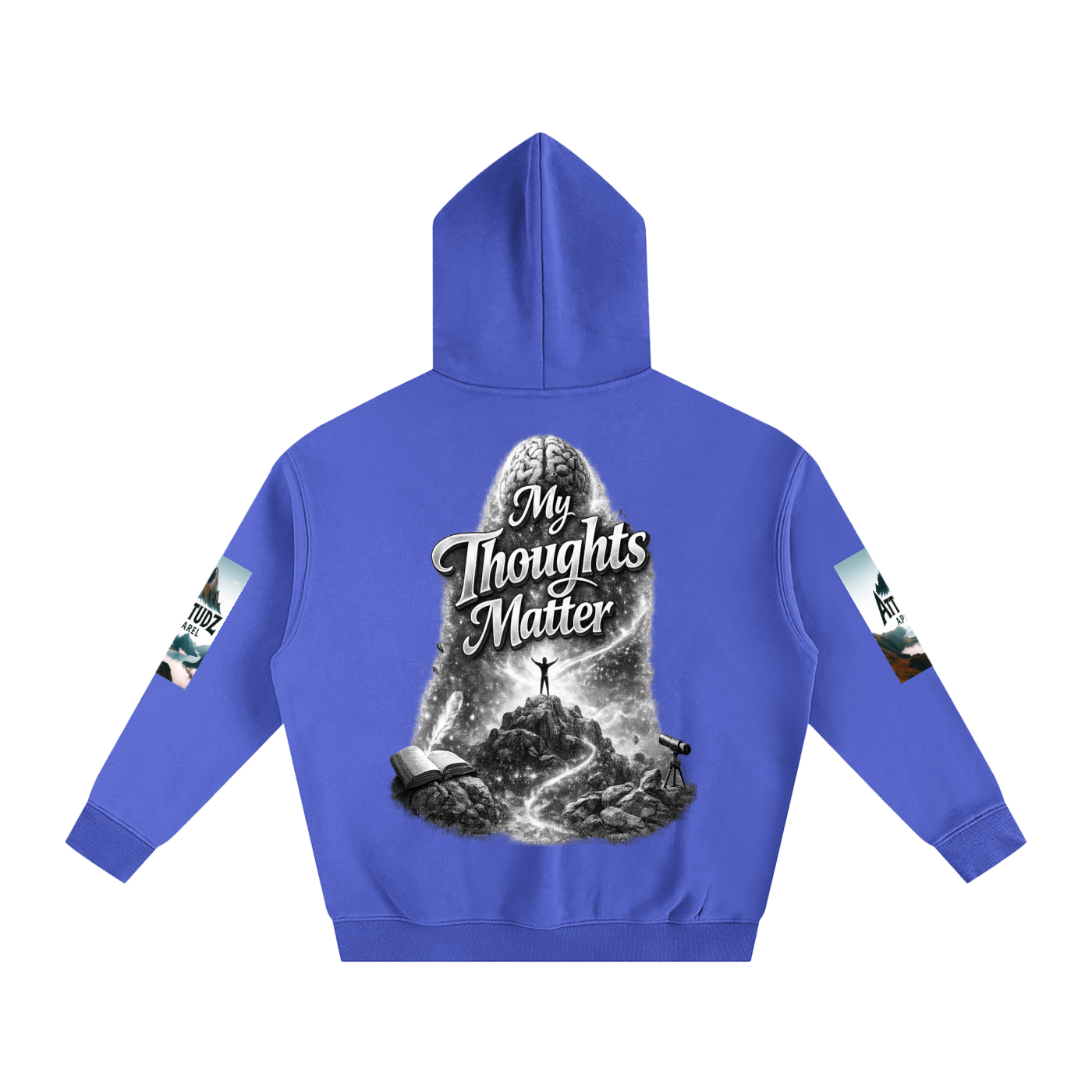 Unisex "I Think I Am" Oversize Fleeced Hoodie