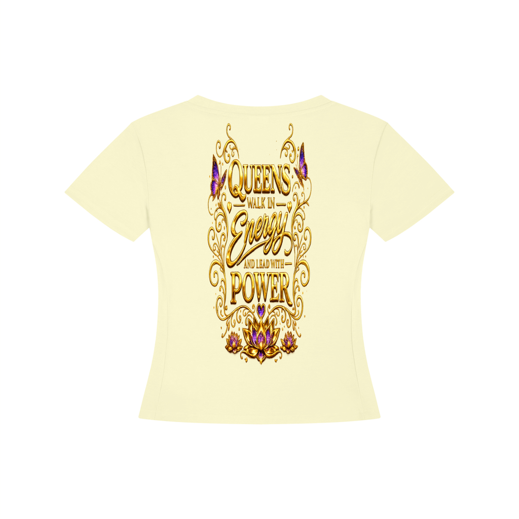 Women's "Queen Energy" Tencel Baby T-Shirt