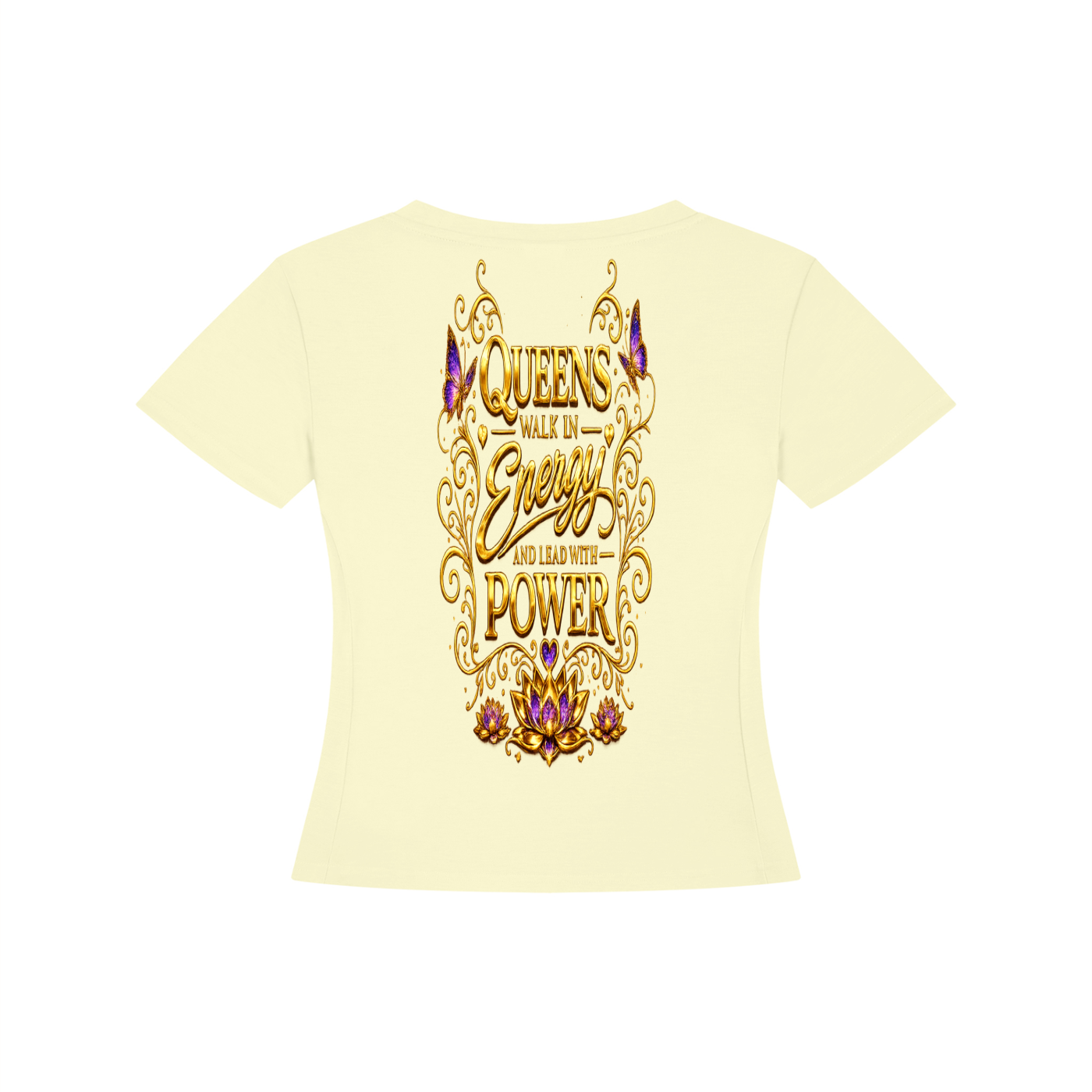 Women's "Queen Energy" Tencel Baby T-Shirt