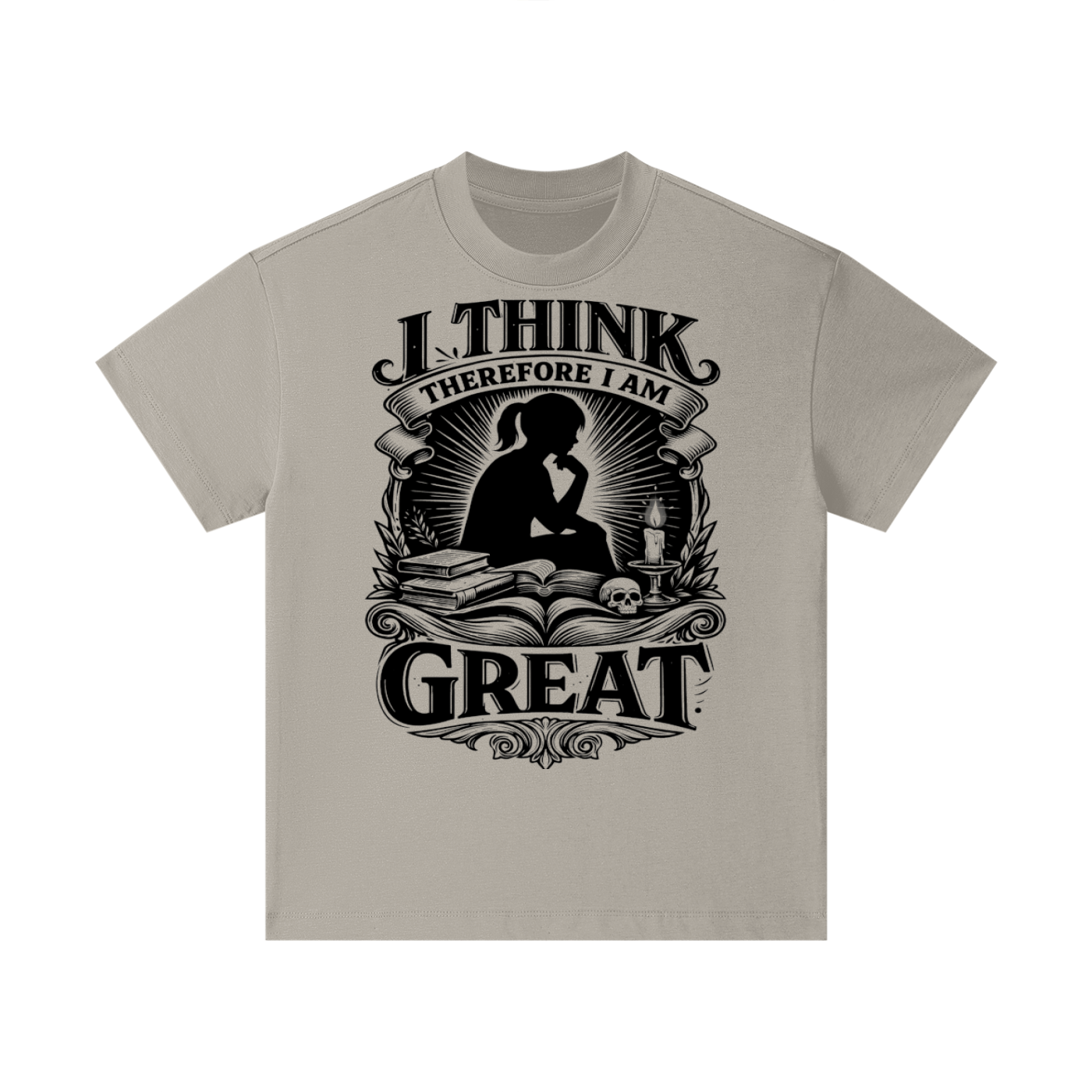 Girl’s “I Am Great” Essential Cotton T-Shirt
