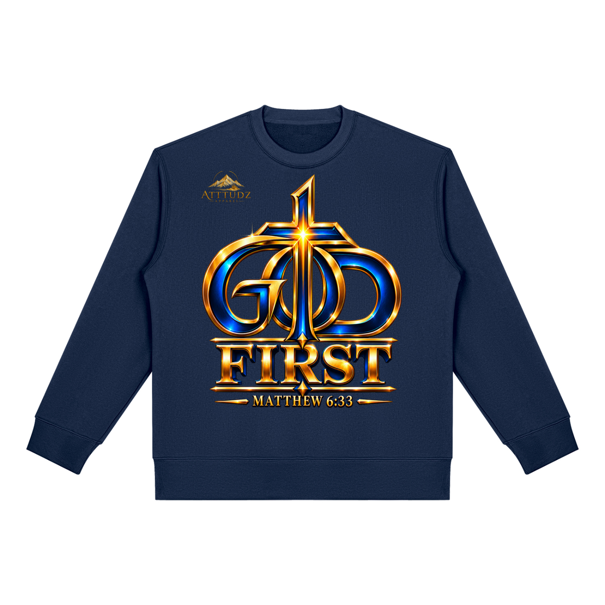 God's Plan Unisex Heavyweight Fleece Crewneck Sweatshirt