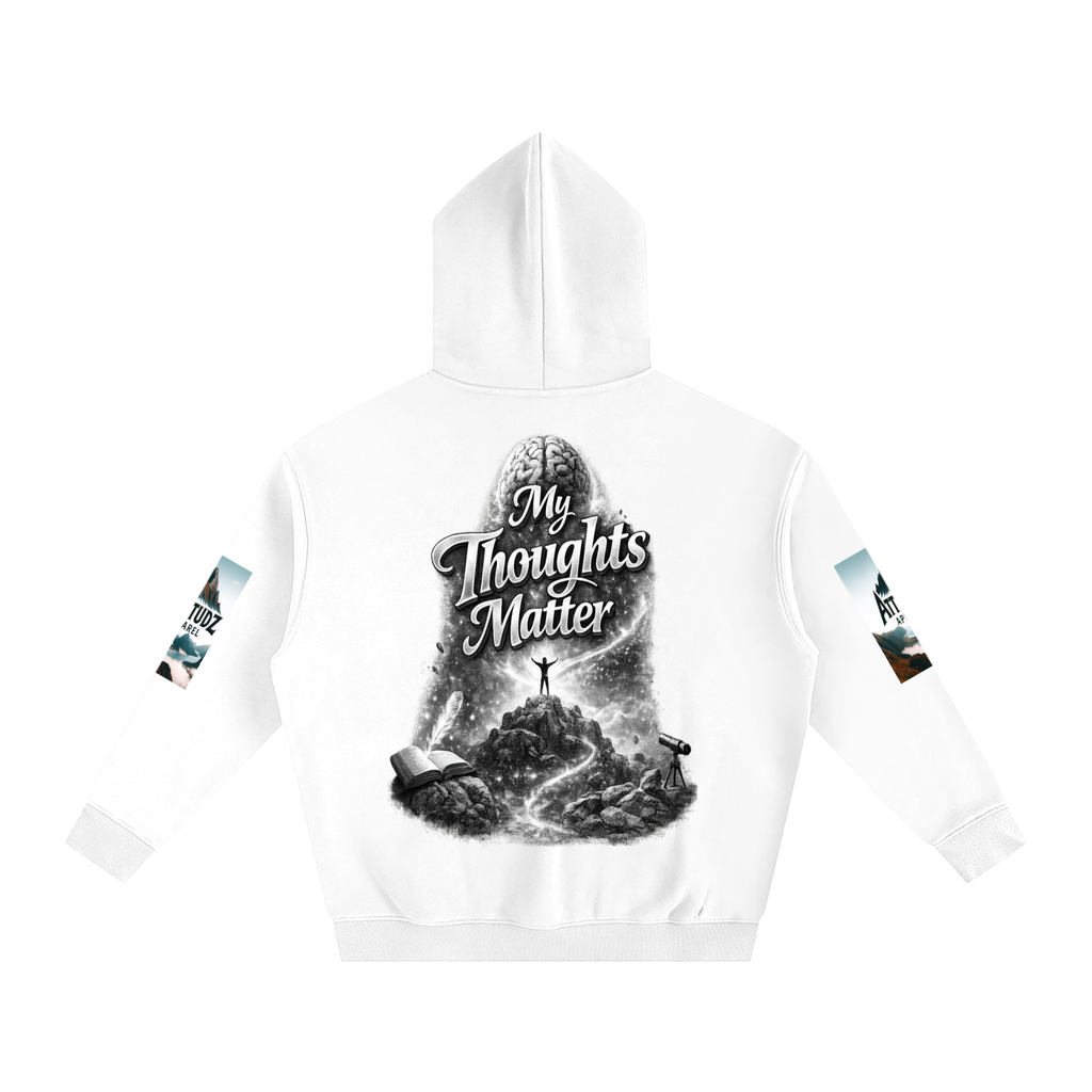 Unisex "I Think I Am" Oversize Fleeced Hoodie