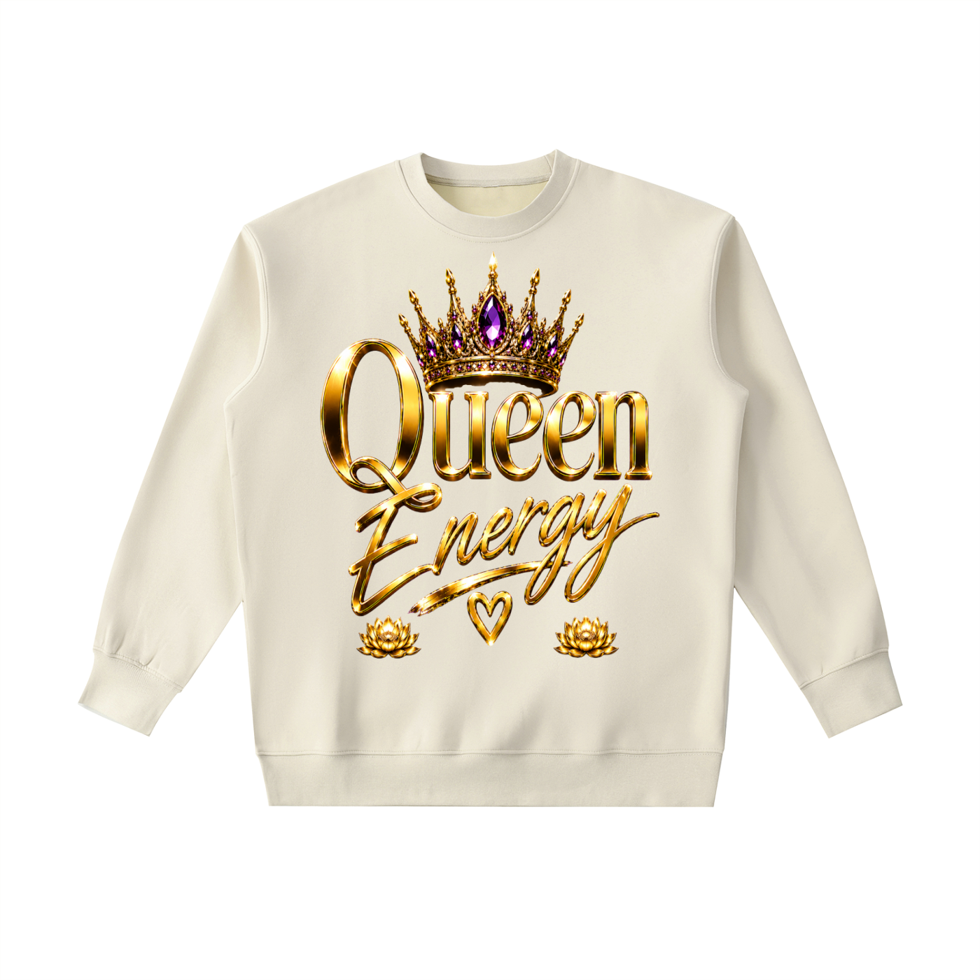 "Queen's Energy" Essential Heavyweight Crewneck Sweatshirt