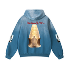 Unisex "No Weapon" Heavyweight Sunfade Oversized Hoodie