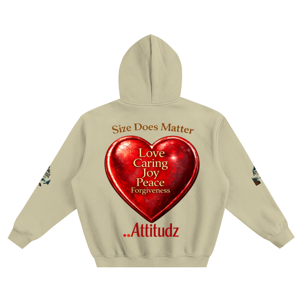 Unisex “Guard Your Heart” Fleeced Boxy Hoodie
