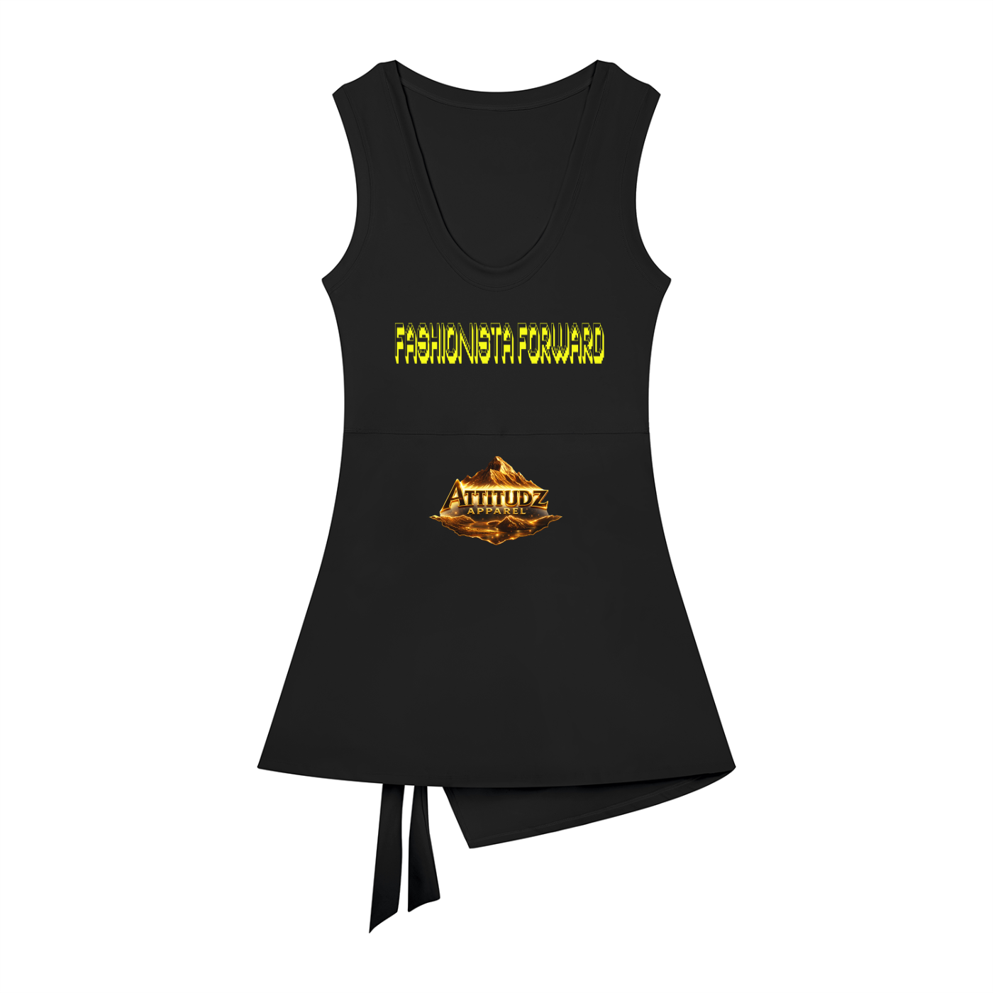 "Rack Addict" Women’s A-Line Sleeveless Dress