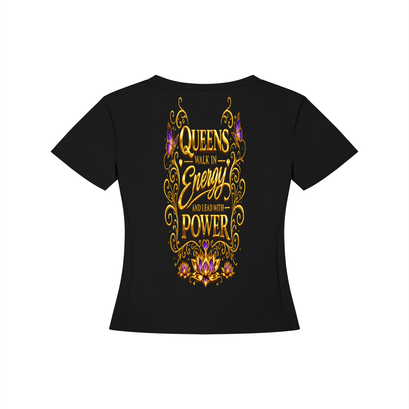 Women's "Queen Energy" Tencel Baby T-Shirt