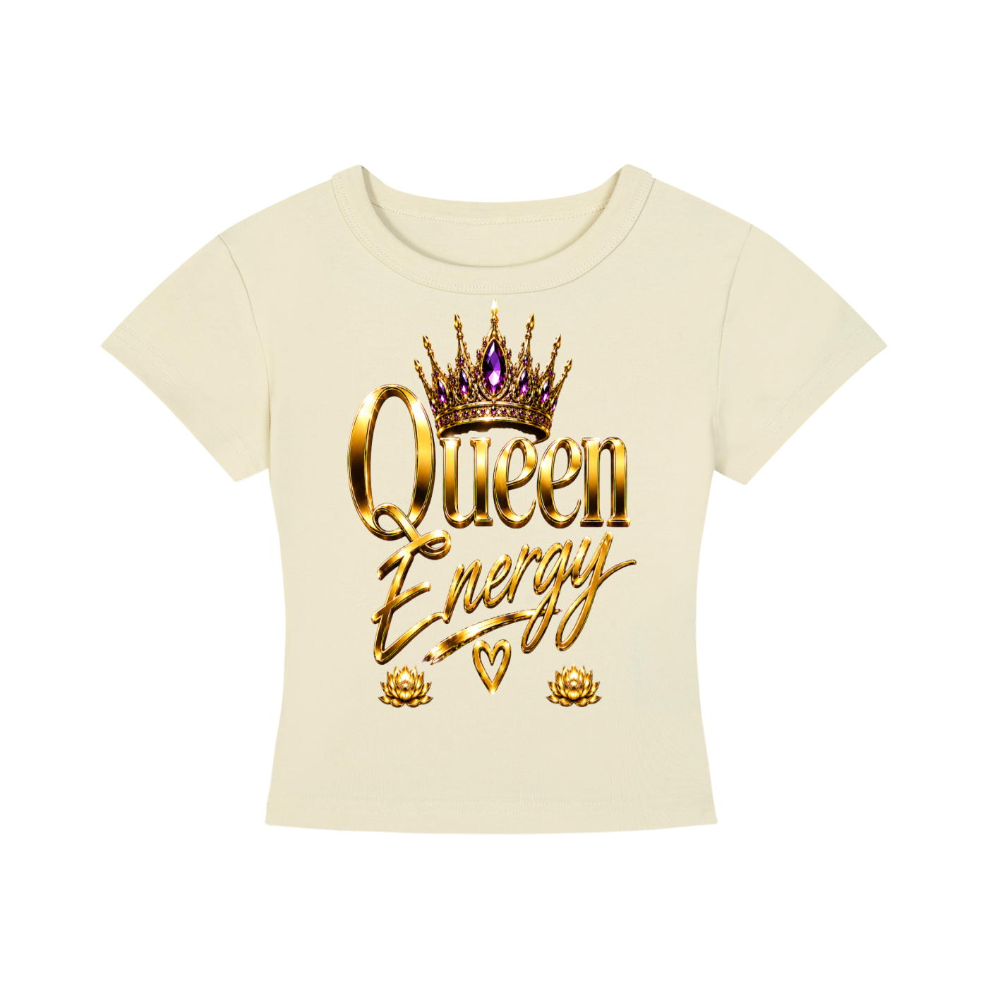 Women's "Queens" Cropped T-Shirt