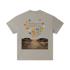Girl's Princess Power T-Shirt – Cream Silhouette Design
