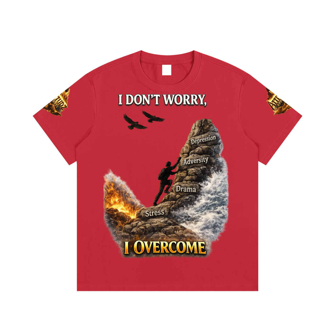Unisex “I Overcome” Essential Cotton T-Shirt