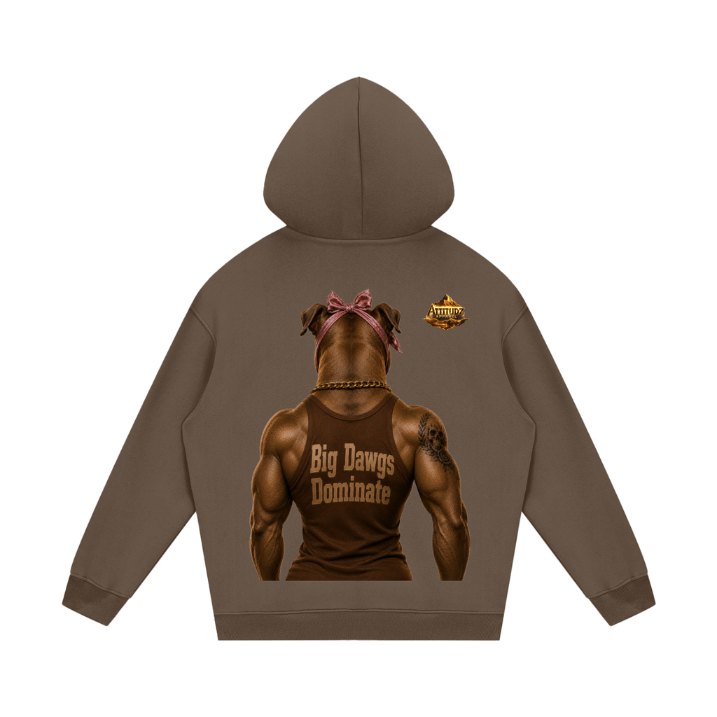 Woman's "Big Dawgs" Fleece Hoodie