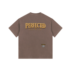 Perfected" Vintage Washed Oversized Cotton T-Shirt
