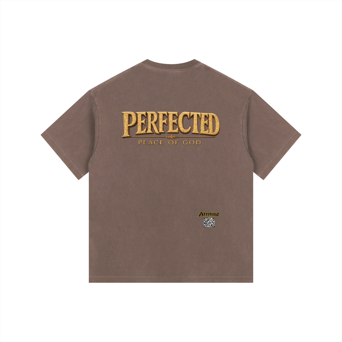 Perfected" Vintage Washed Oversized Cotton T-Shirt