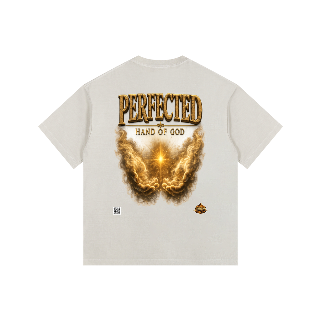 "Perfected" Vintage Washed Oversized Cotton T-Shirt
