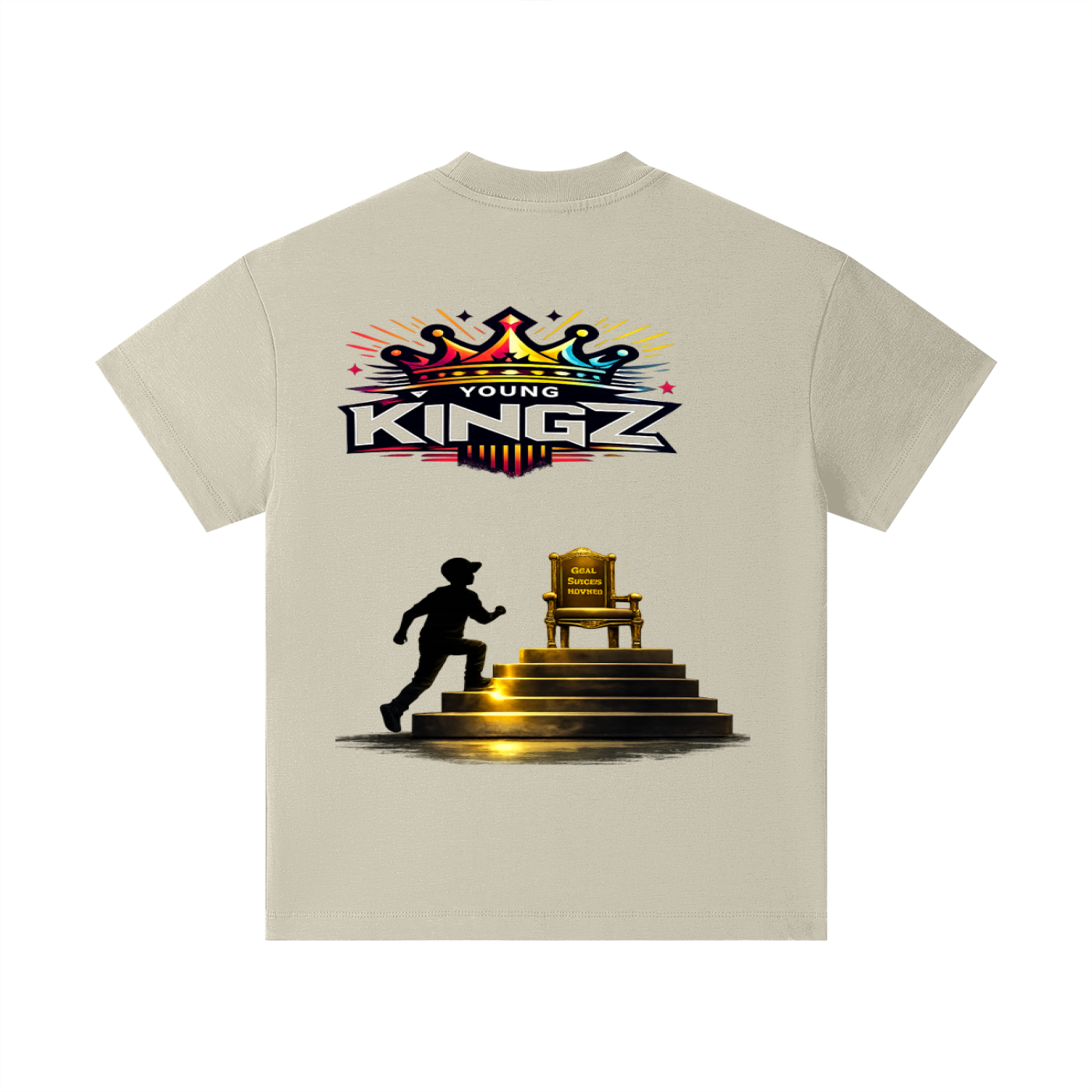 Boy’s “My Crown” Essential Cotton T-Shirt