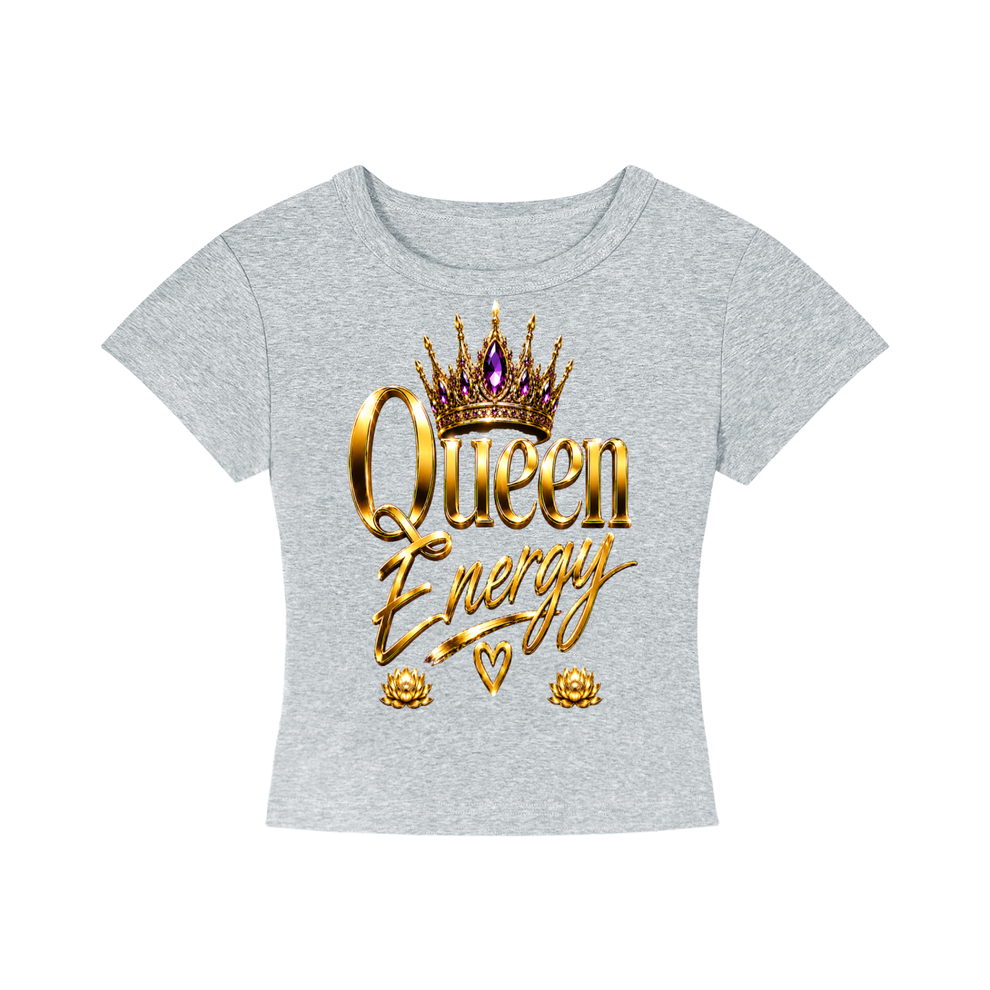 Women's "Queens" Cropped T-Shirt
