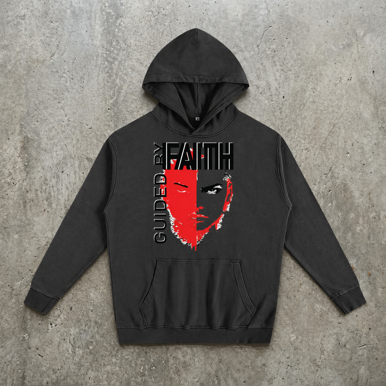 Guided by Faith – Unisex Oversized Hoodie