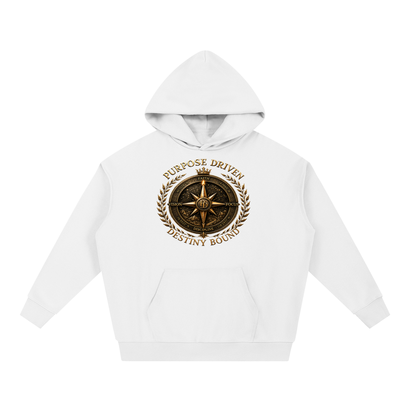 “Purpose Driven” Heavyweight Hoodie