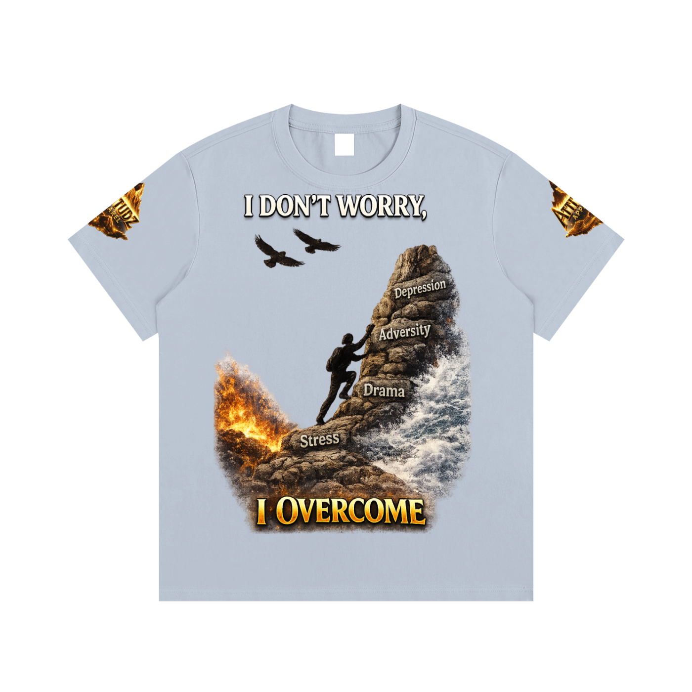 Unisex “I Overcome” Essential Cotton T-Shirt