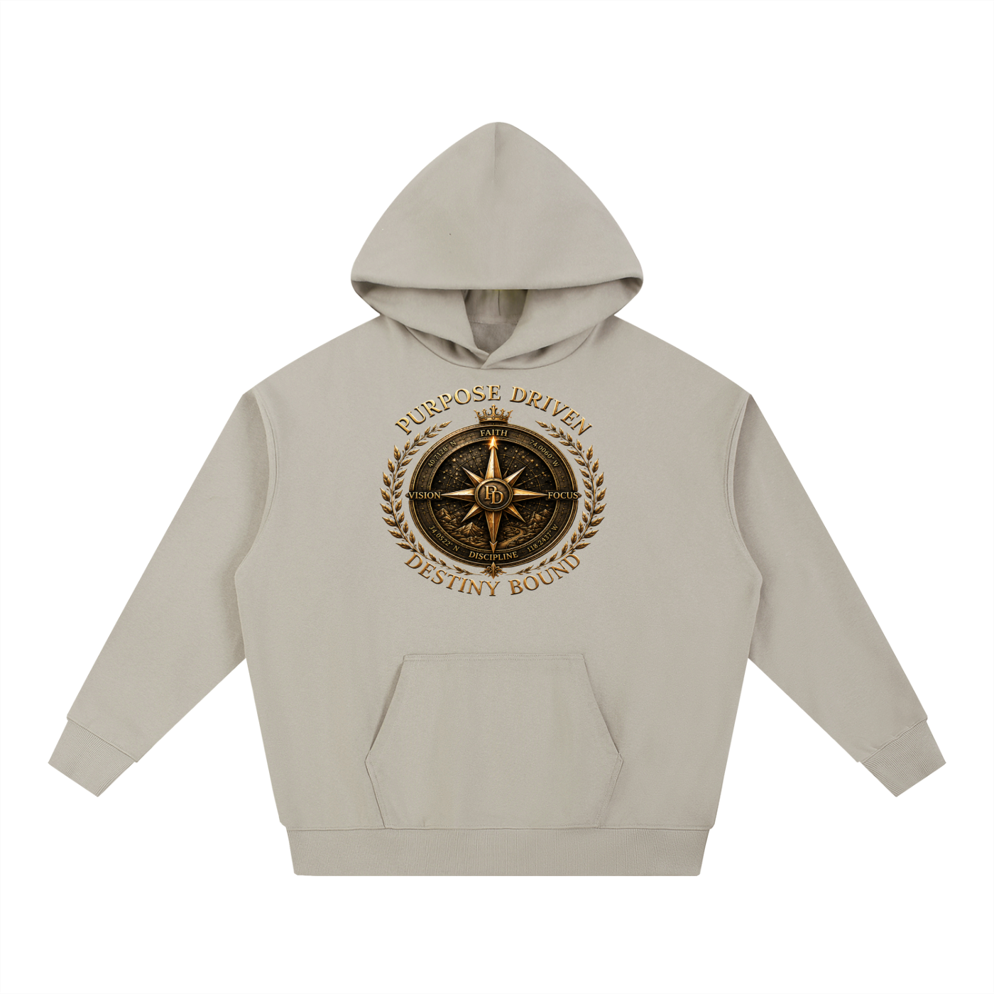 “Purpose Driven” Heavyweight Hoodie