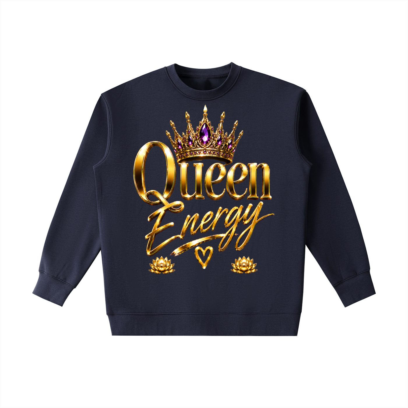 "Queen's Energy" Essential Heavyweight Crewneck Sweatshirt