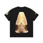 Unisex I Am Covered Tee – Angel Statue Graphic