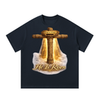 He Is Risen – Unisex Oversized Tee