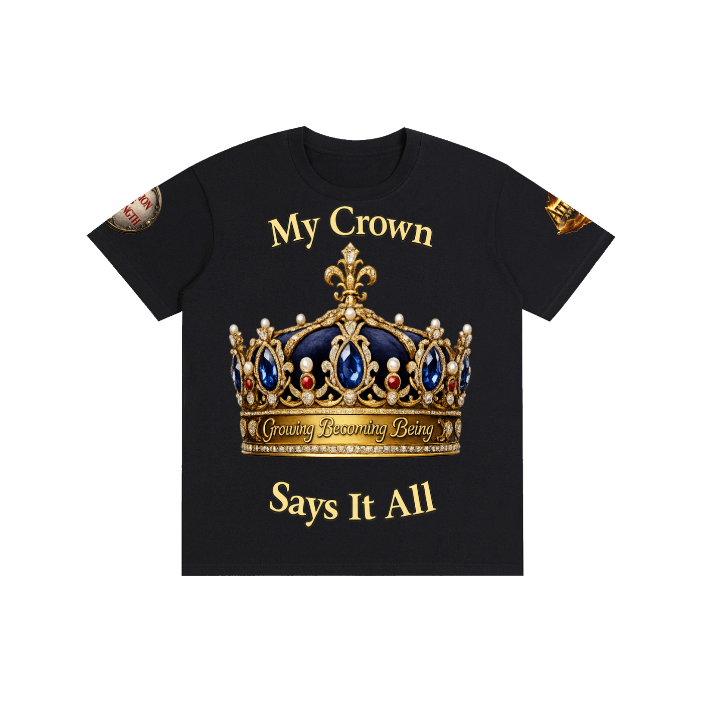 "My Crown" Pure Cotton Unisex T-Shirt