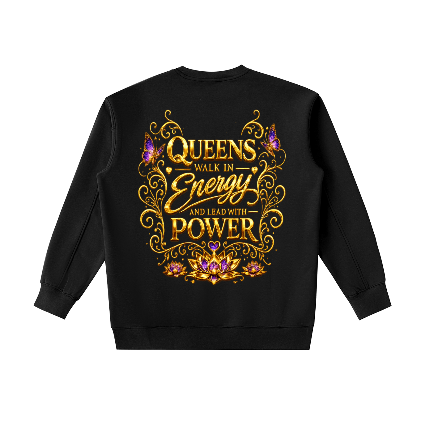 "Queen's Energy" Essential Heavyweight Crewneck Sweatshirt