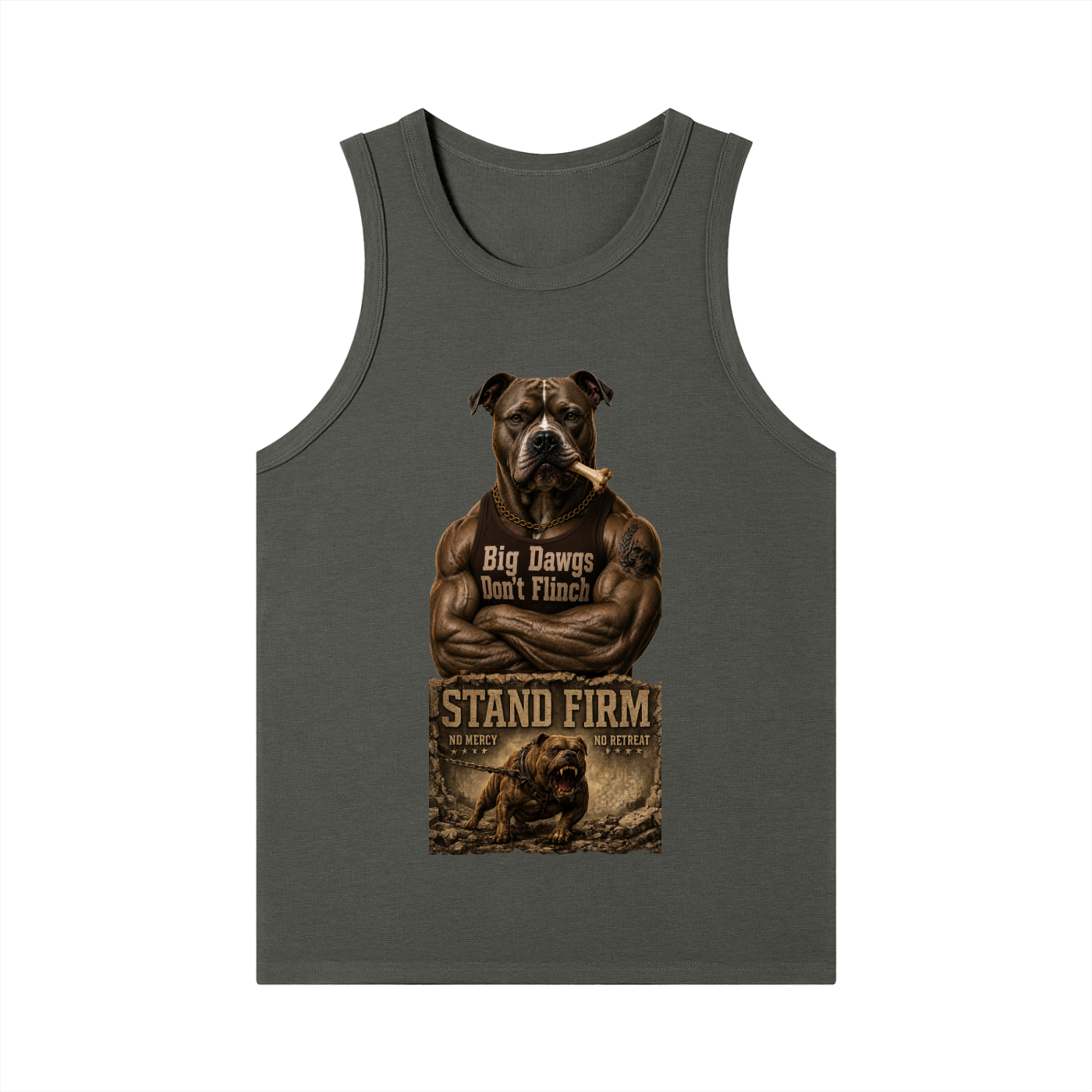 Men's Stand Firm" Heavyweight Ribbed Tank Top