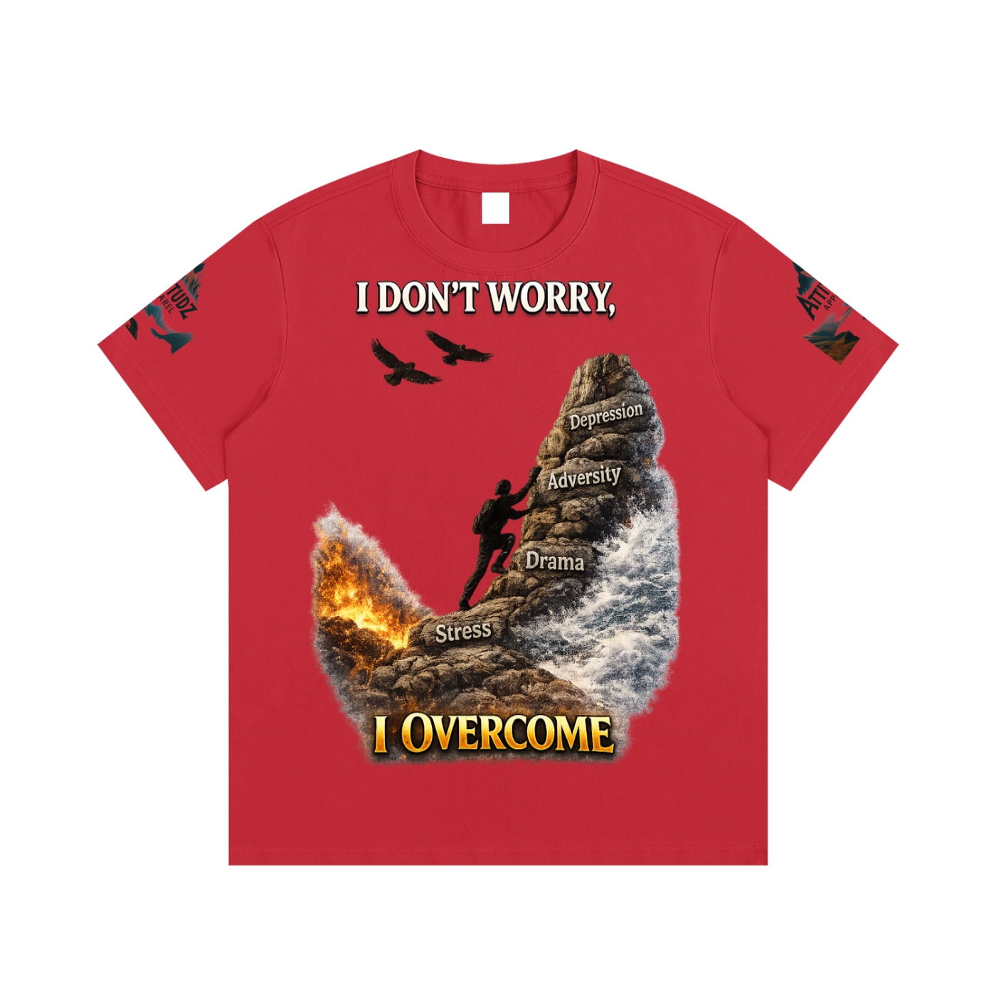 Men's/Women's: I Overcome, Essential Cotton T-Shirt