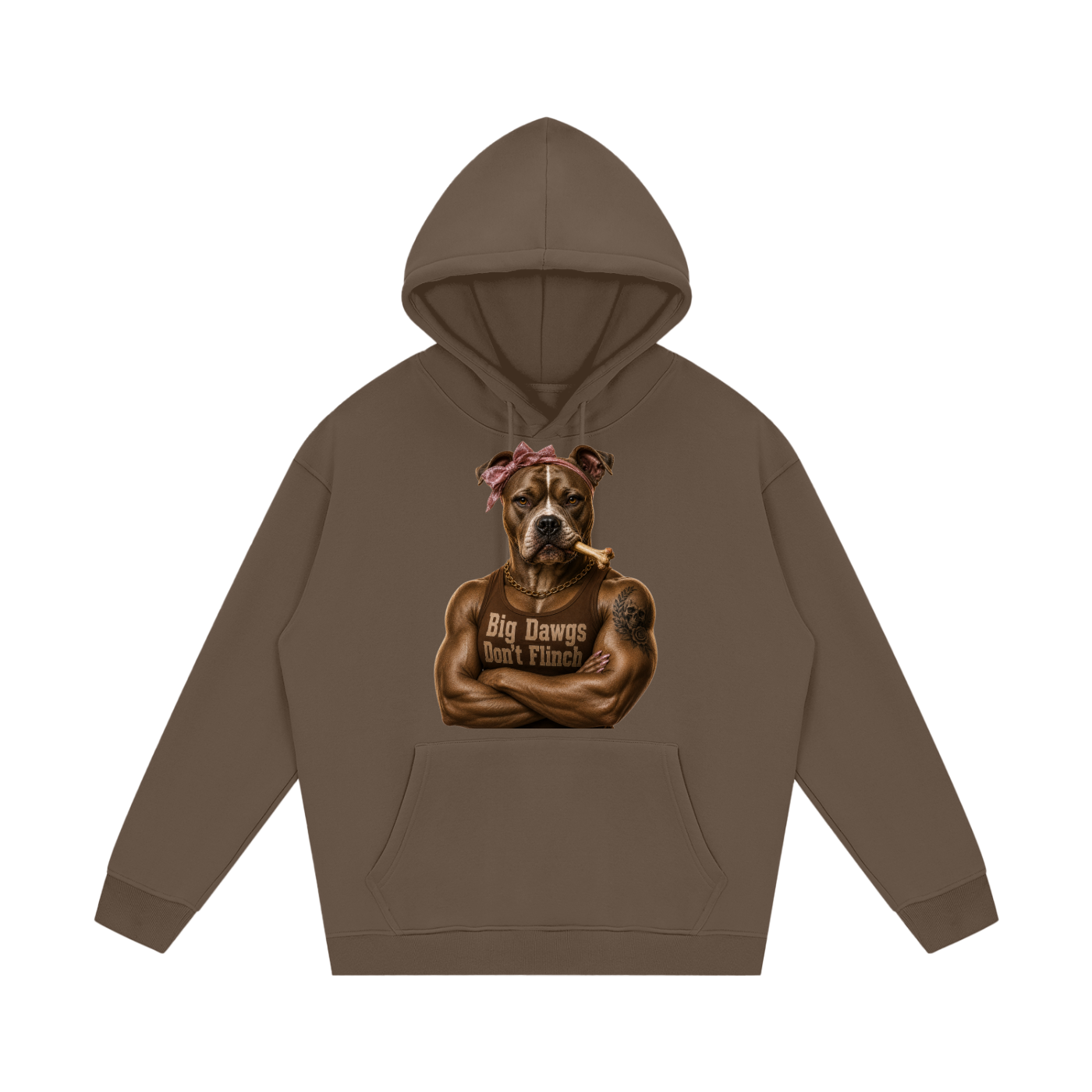 Woman's "Big Dawgs" Fleece Hoodie