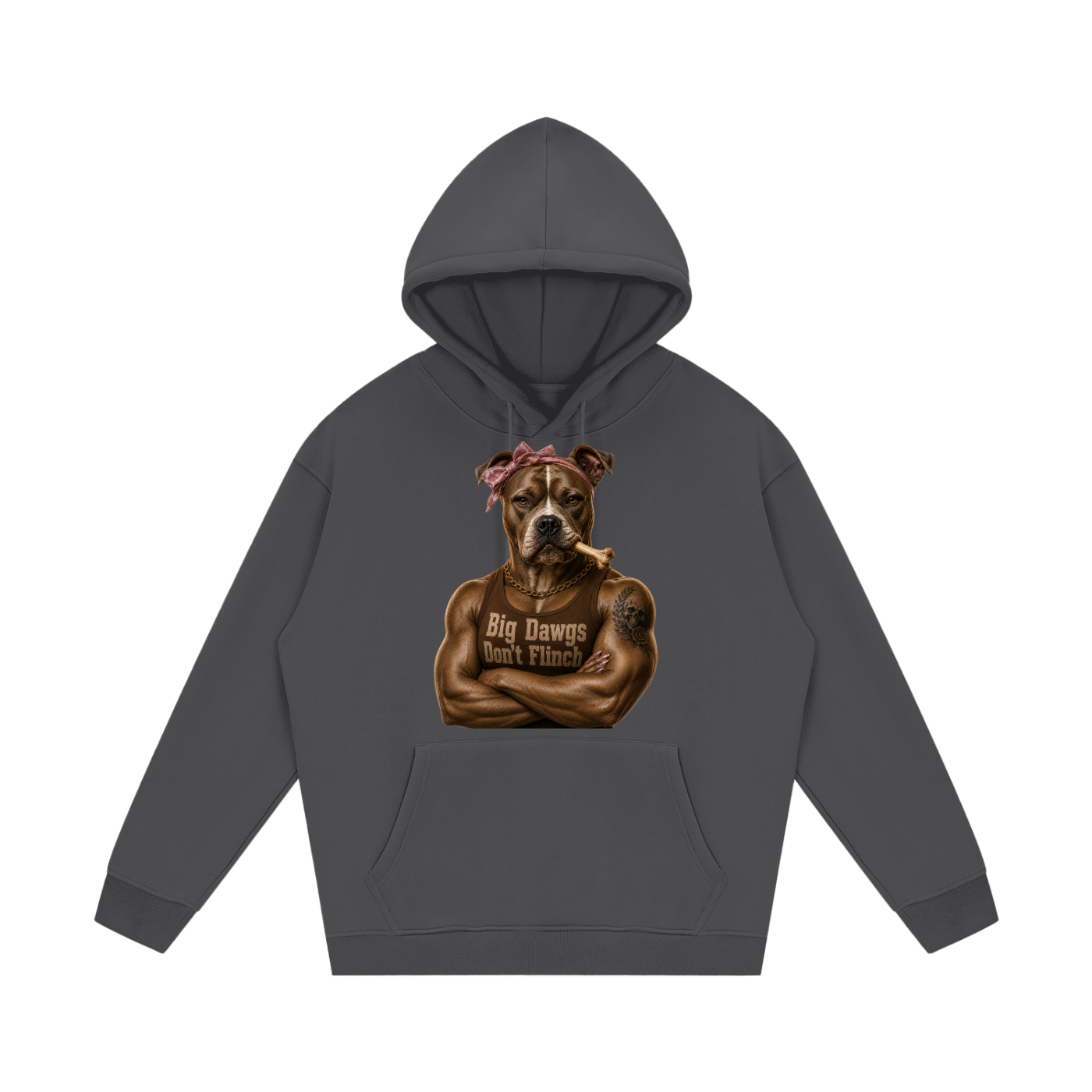 Woman's "Big Dawgs" Fleece Hoodie