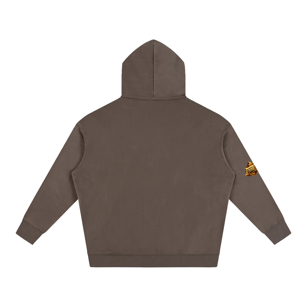 "Built Different" Oversize Fleeced Hoodie